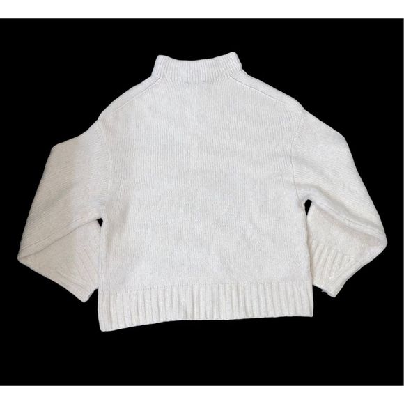 Like New Express Mock Neck Oversized Sweater Large - Picture 2 of 7